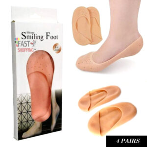 pack-of-4-pairs-smiling-foot-anti-crack-full-length-silicone-foot-protector-moisturizing-socks-for-foot-care
